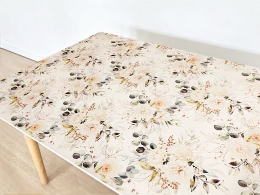 PVC Tablecloth With Heathered PVC tablecloth high quality